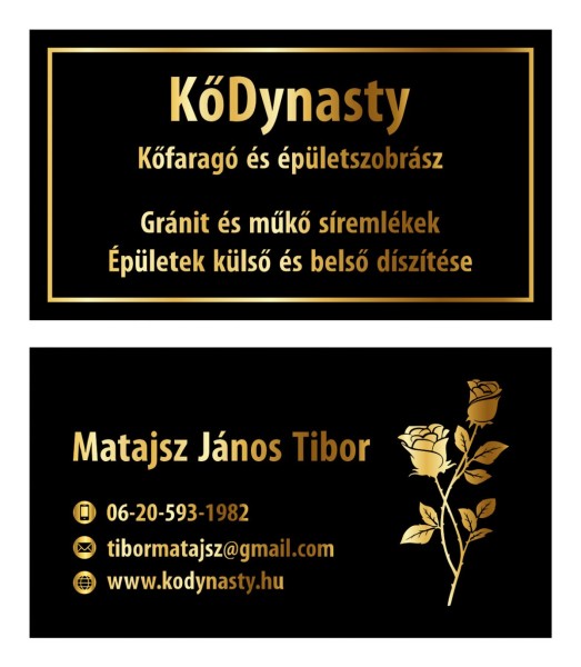 KőDynasty - Kőfaragás, Sírkőkészítés és Épületszobrászat