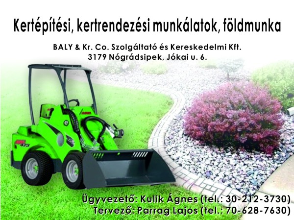 Baly & Kr. Co. Szolgáltató és Kereskedelmi Kft.