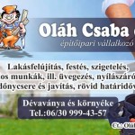 Oláh Csaba ev.