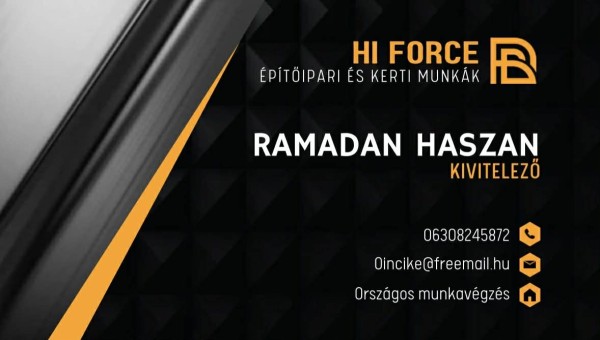 Ramadan Hászán. Msz. HI FORCE